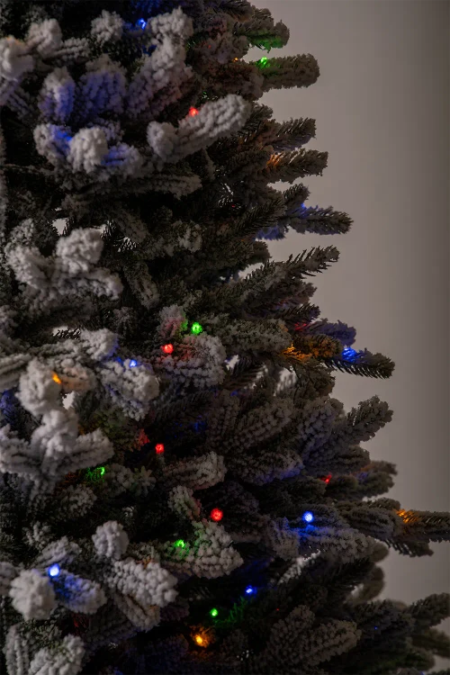 Artificial Christmas tree Greenland Light Snow 2 m