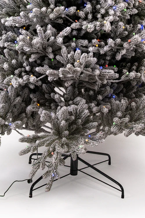 Artificial Christmas tree Greenland Light Snow 2 m